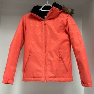 Girls Roxy Winter Ski Coat Size L/12